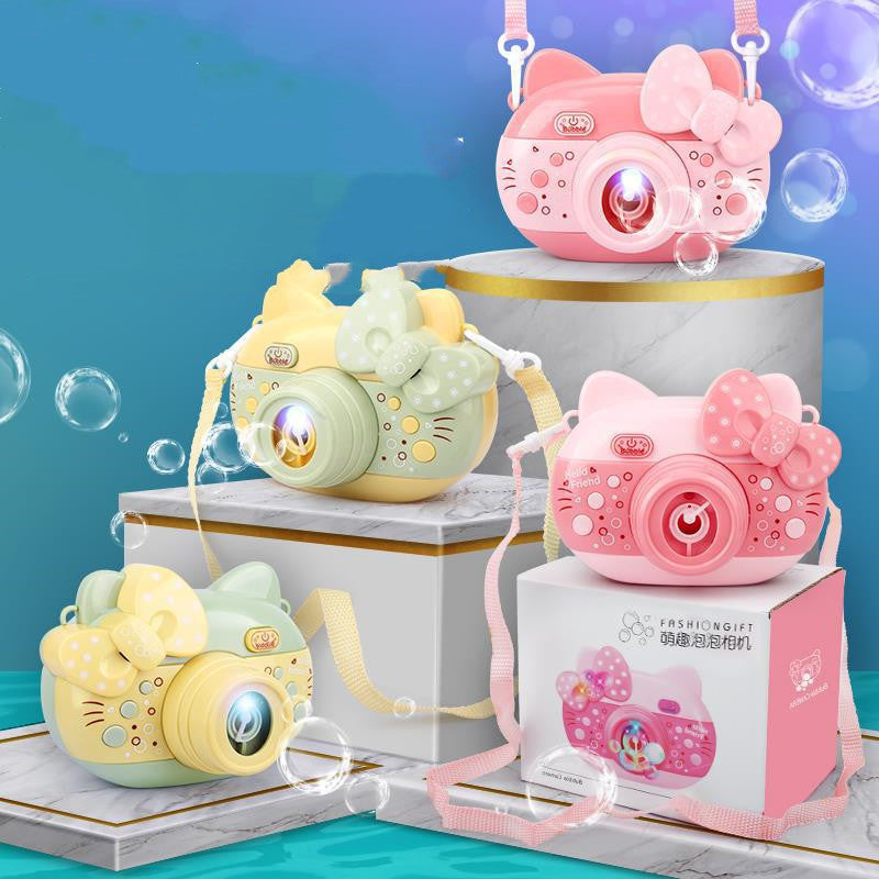 Children's Automatic Electric Bubble Camera Toys