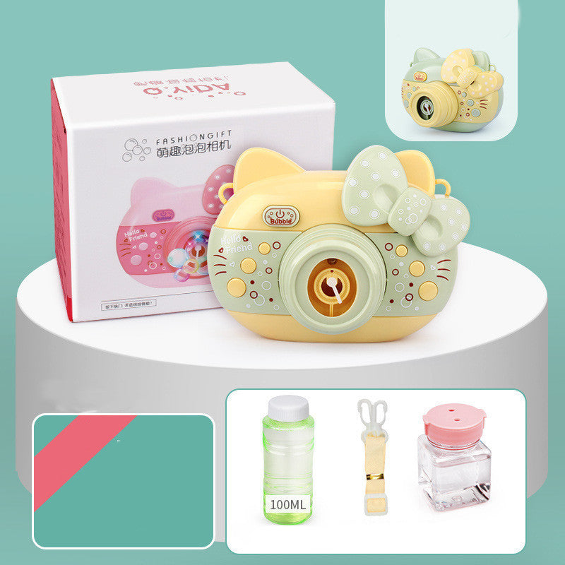 Children's Automatic Electric Bubble Camera Toys