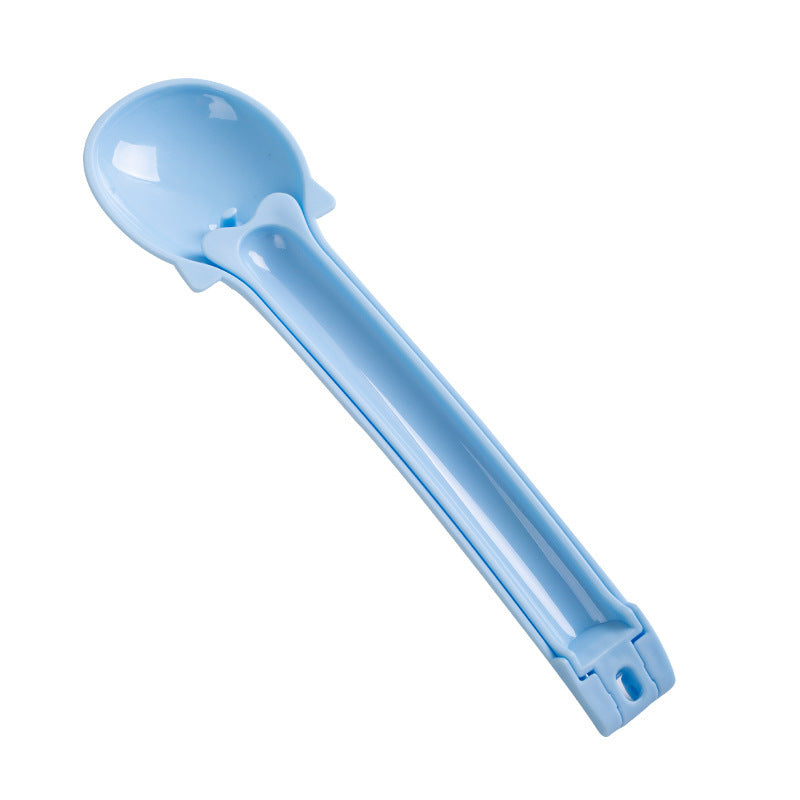 New Cat Squeeze Pet Liquid Snack Feeding Spoon